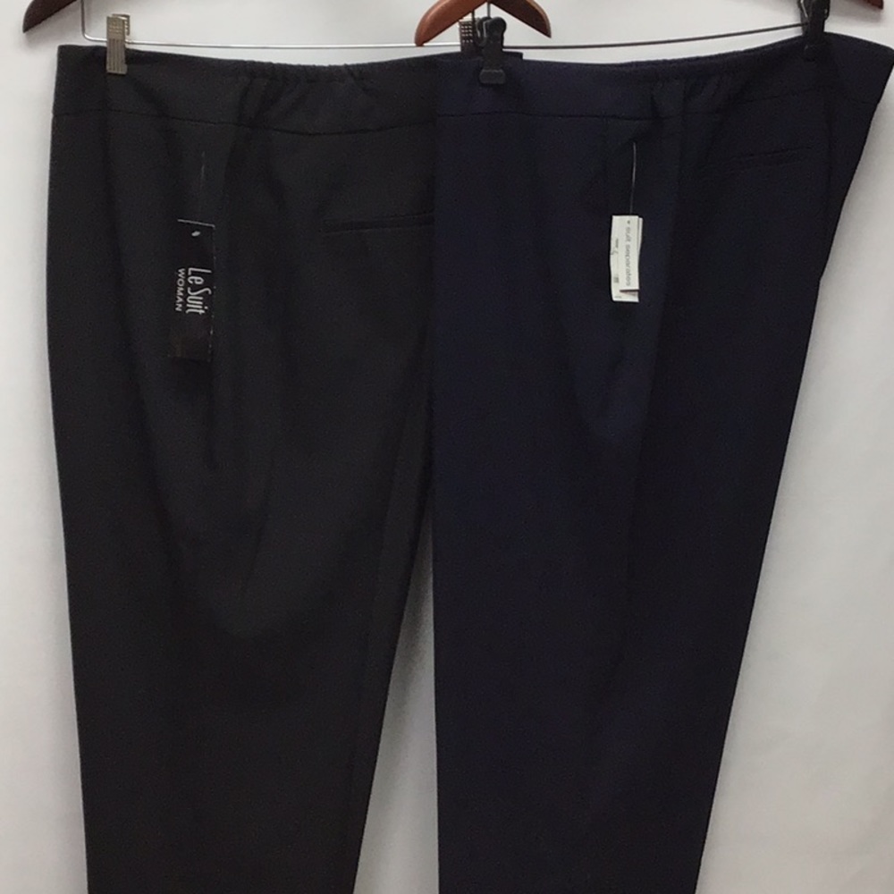 LeSuit Woman black dress pants 24W